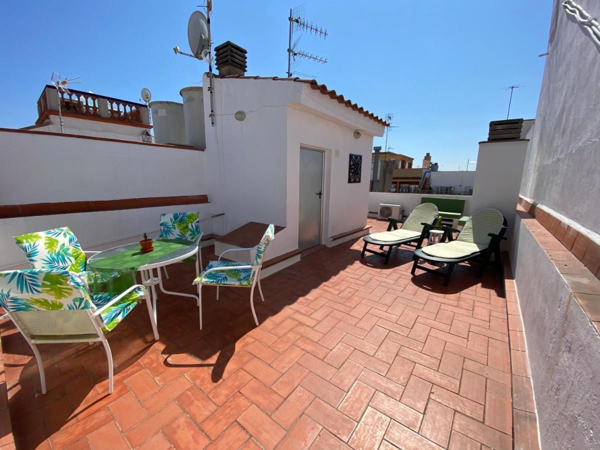 Amazing 2 Bedroom Apartment With Big Sun Terrace Sitges Centre Beach Eksteriør billede